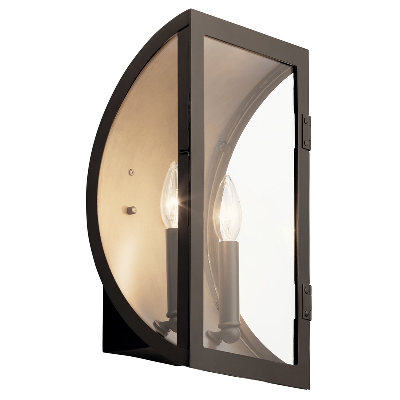 Kichler 49287OZ Narelle Two Light Outdoor Wall Mount, Olde Bronze (Discontinued)