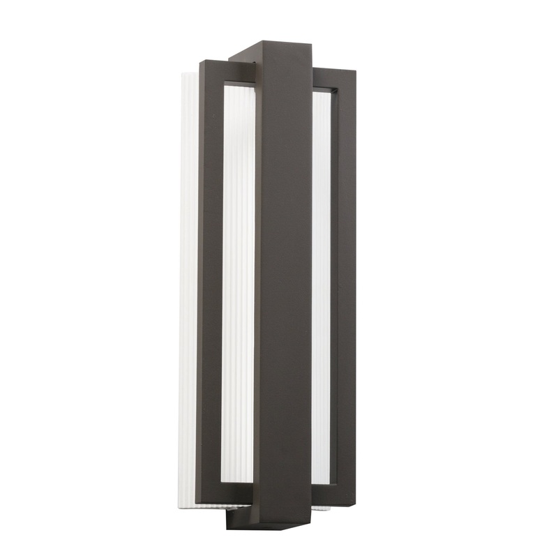 Kichler 49434AZ Sedo LED Outdoor Wall Mount, Architectural Bronze