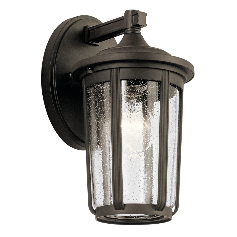 Kichler 49892OZ Fairfield One Light Outdoor Wall Mount, Olde Bronze