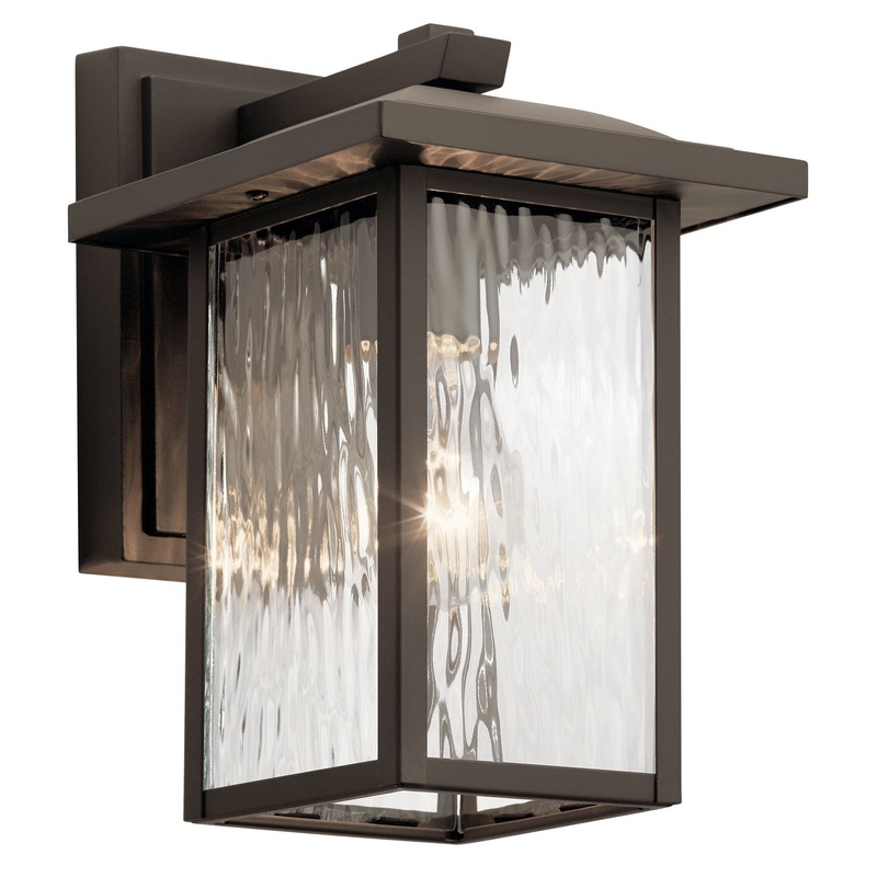 Kichler 49924OZ Capanna One Light Outdoor Wall Mount, Olde Bronze