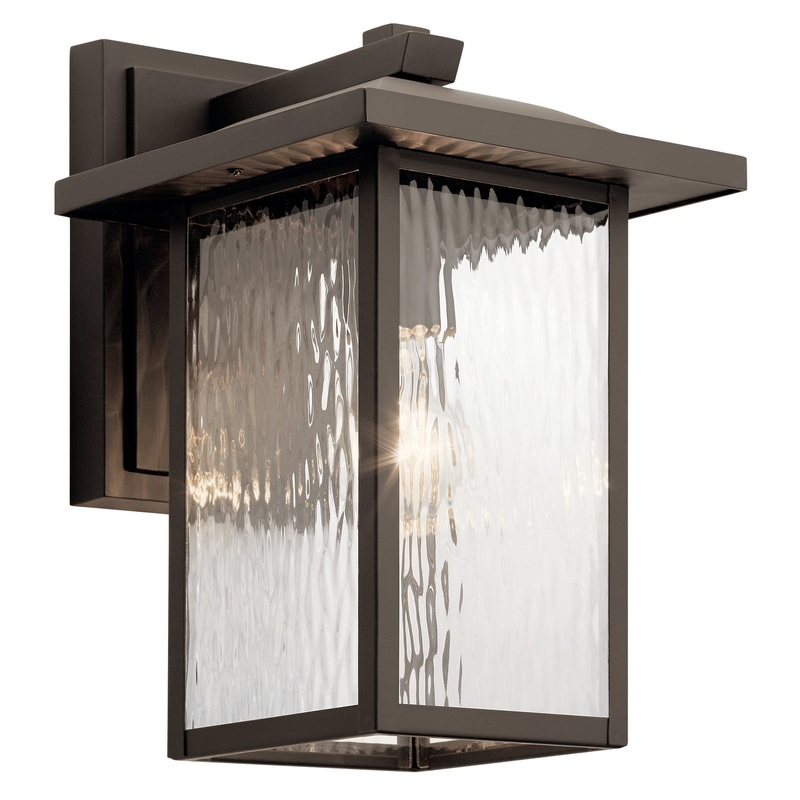 Kichler 49925OZ Capanna One Light Outdoor Wall Mount, Olde Bronze