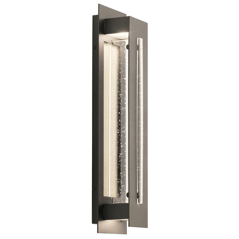 Kichler 49946OZLED River Path LED Outdoor Wall Mount, Olde Bronze