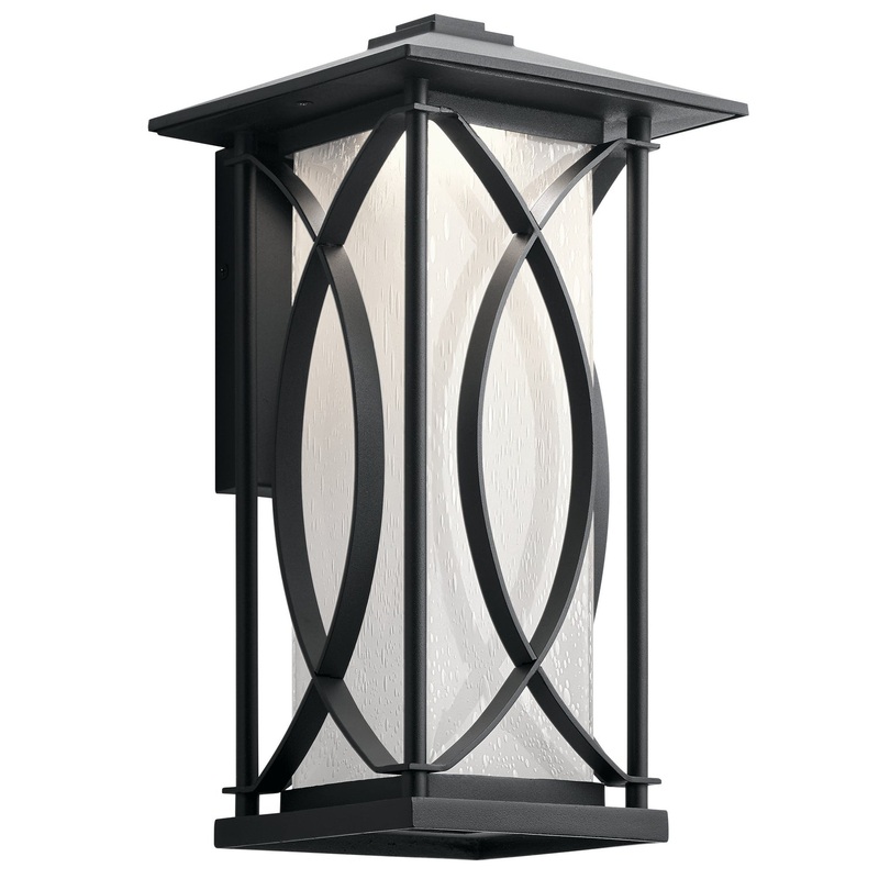Kichler 49974BKTLED Ashbern LED Outdoor Wall Mount, Textured Black