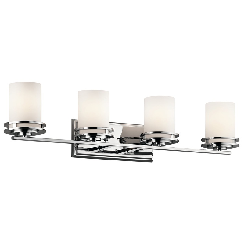 Kichler 5079CH Hendrik Four Light Bath, Chrome