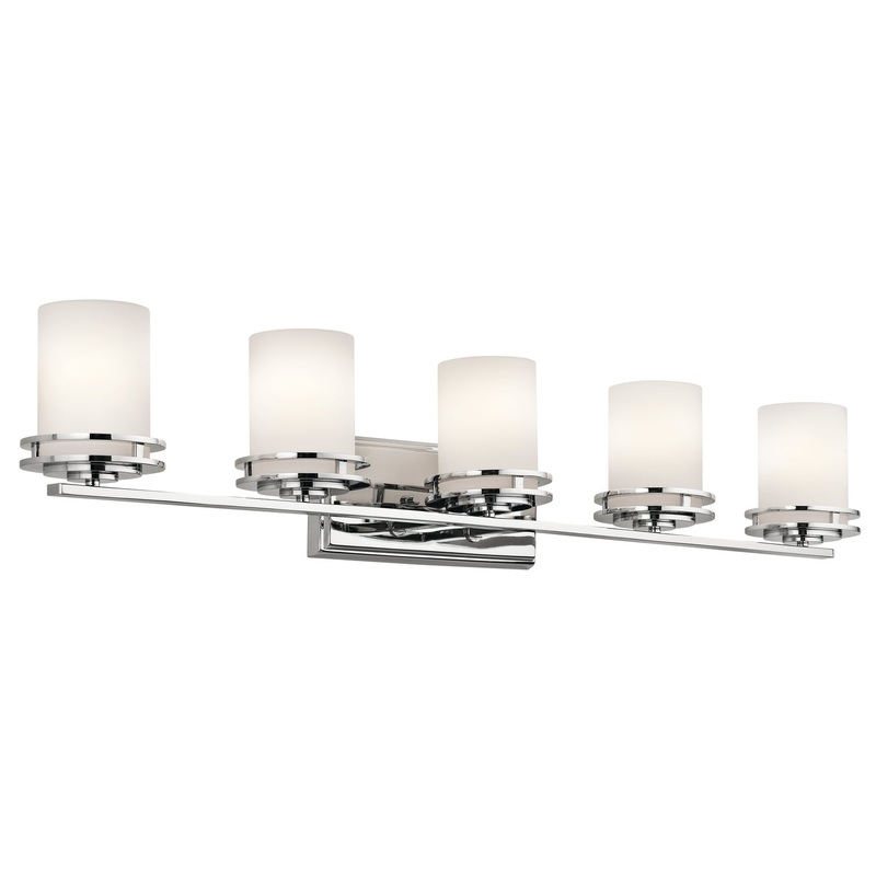 Kichler 5085CH Hendrik Five Light Bath, Chrome
