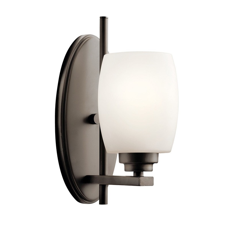 Kichler 5096OZSL18 Eileen LED Wall Sconce, Olde Bronze (Discontinued)