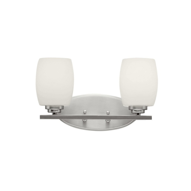Kichler 5097NIL18 Eileen LED Bath, Brushed Nickel