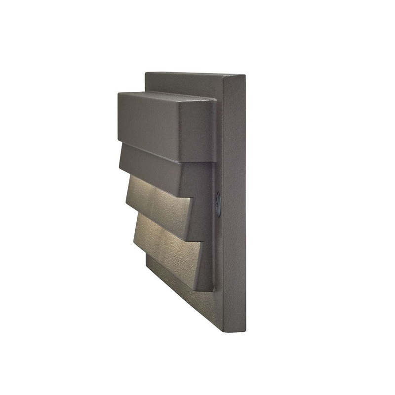 Kichler 16171AZT27 Landscape LED Surface Mount, Textured Architectural Bronze