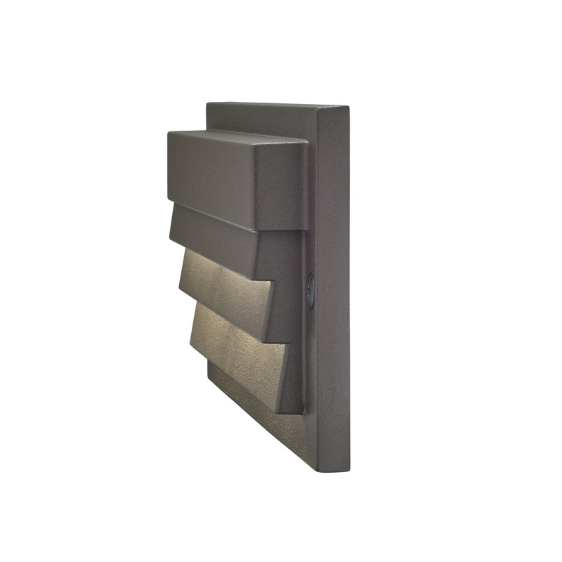 Kichler 16171AZT30 Landscape LED Surface Mount, Textured Architectural Bronze