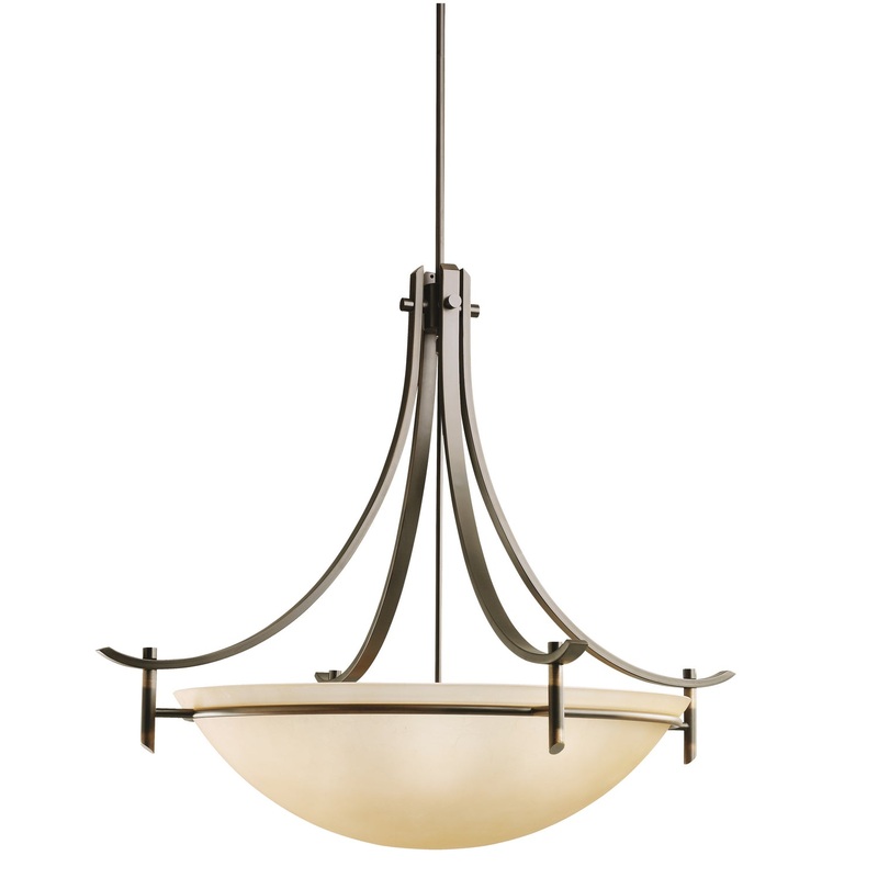 Kichler 3279OZ Olympia Five Light Pendant, Olde Bronze (Discontinued)