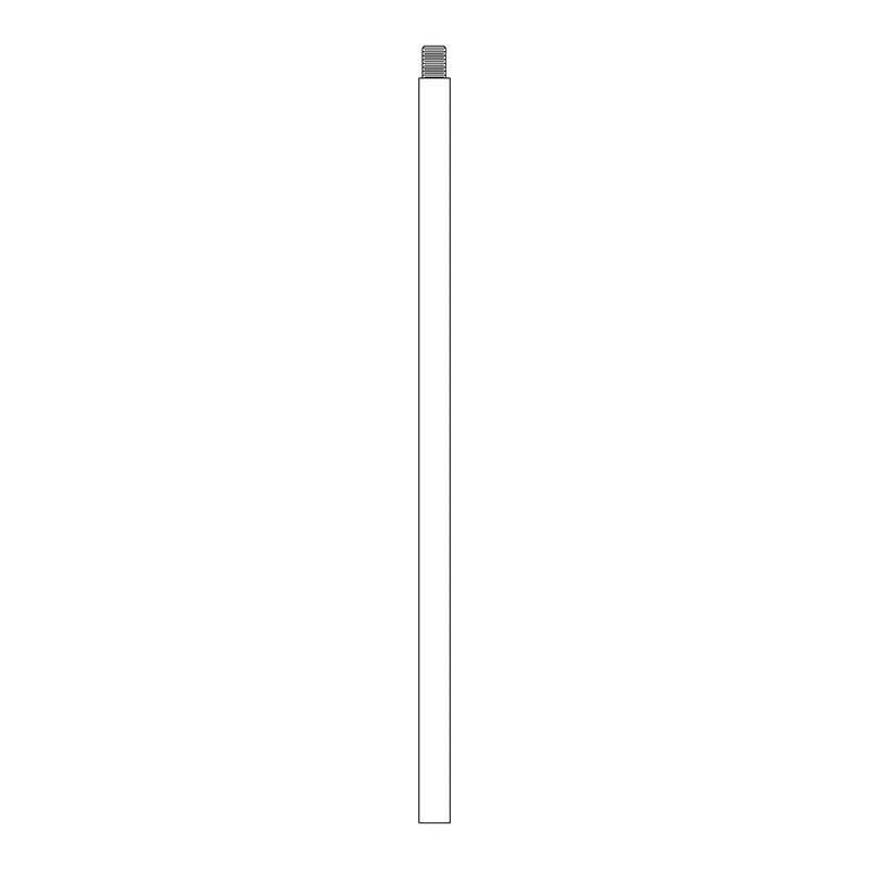 Kichler 4934NI Accessory Stem, Brushed Nickel