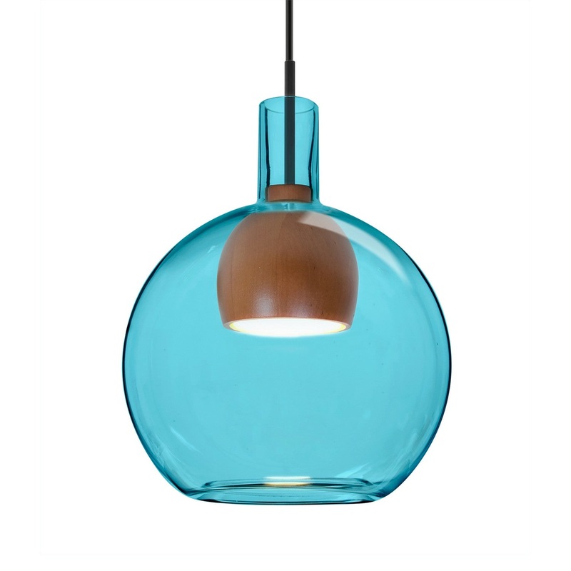 Besa 1JT-BENJIBLMD-LED-BK Besa Benji Pendant LED Pendant Black