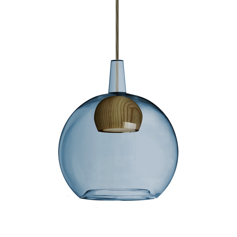 Besa 1JT-BENJIBLMD-LED-BR Benji LED Pendant Bronze