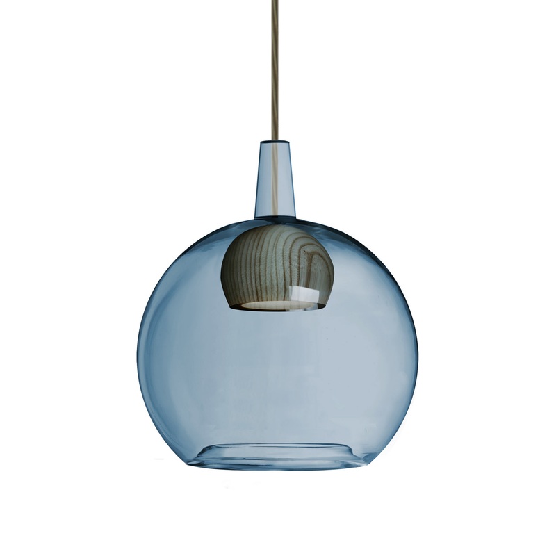 Besa 1JT-BENJIBLNA-LED-BR Benji LED Pendant Bronze