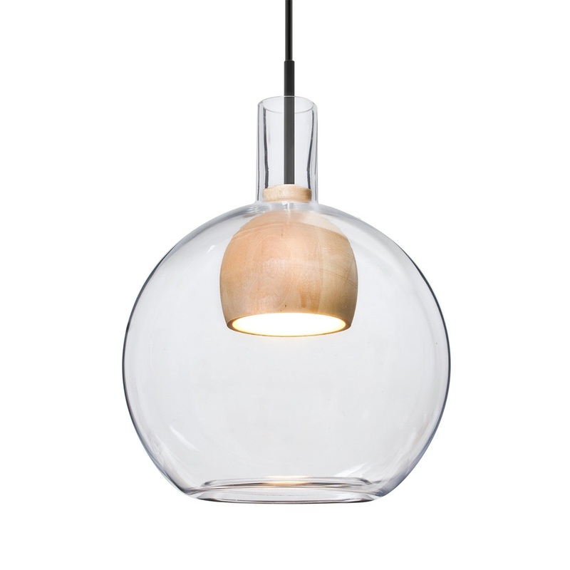 Besa 1JT-BENJICLNA-LED-BK Besa Benji Pendant LED Pendant Black