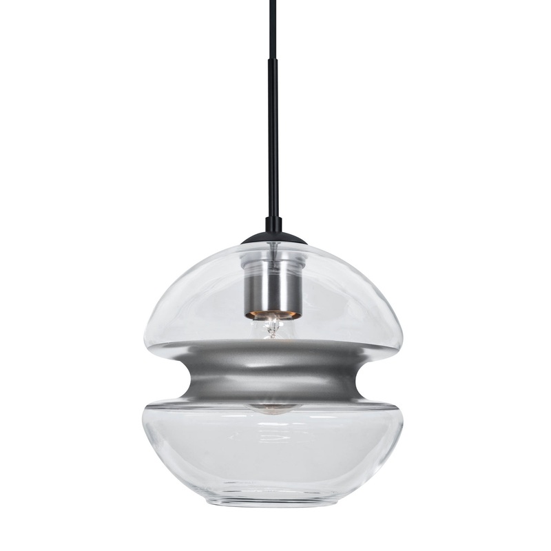 Besa 1JT-HULA8SL-BK Hula 8 One Light Pendant Black