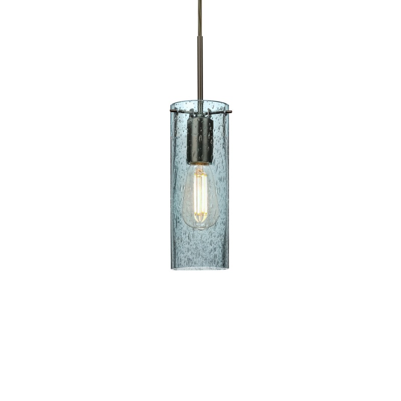 Besa 1JT-JUNI10BL-EDIL-BR Juni One Light Pendant Bronze