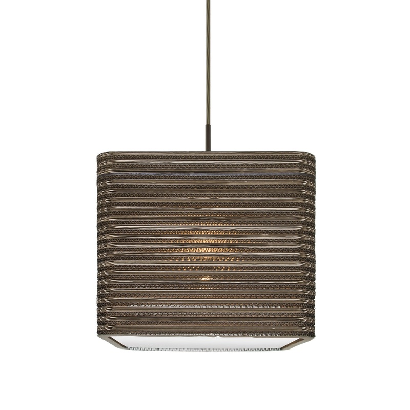 Besa 1JT-KIRK12-LED-BR Kirk 12 One Light Pendant Bronze