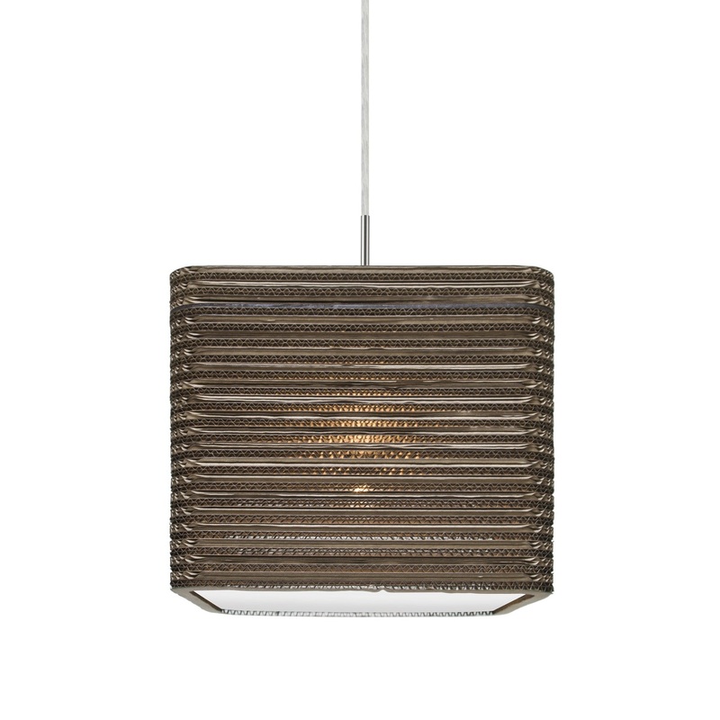 Besa 1JT-KIRK12-LED-SN Kirk 12 One Light Pendant Satin Nickel