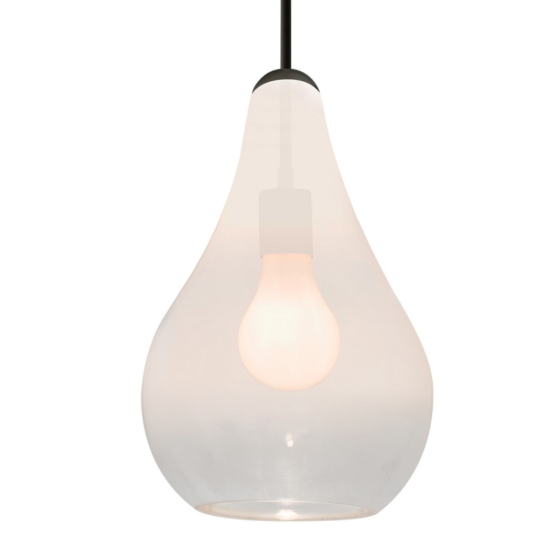 Besa 1JT-LEONWC-BK Besa Leon Pendant One Light Pendant Black