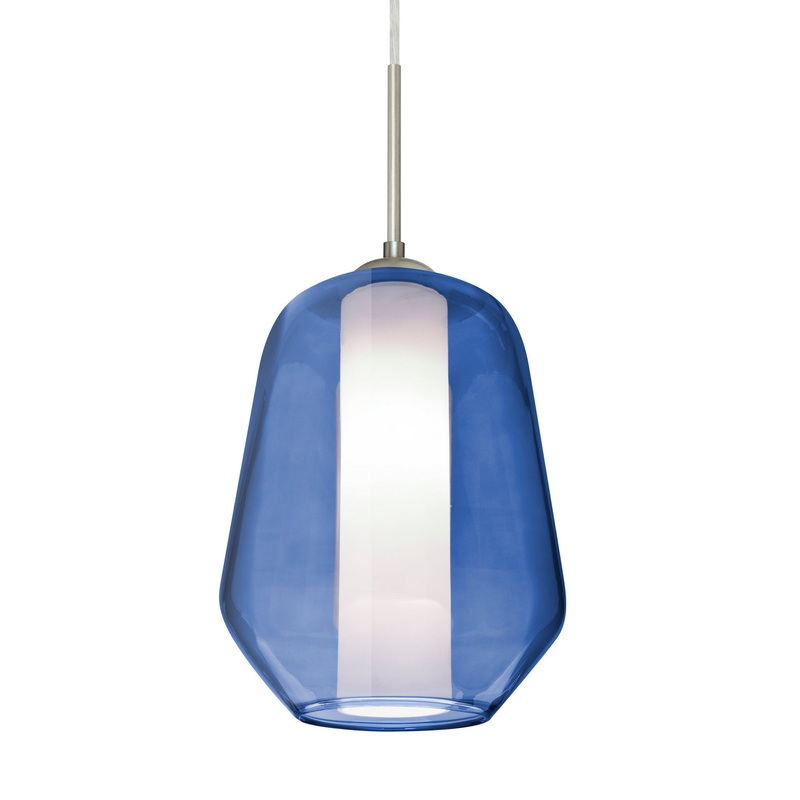 Besa 1JT-LINKBL-LED-SN Link LED Pendant Satin Nickel