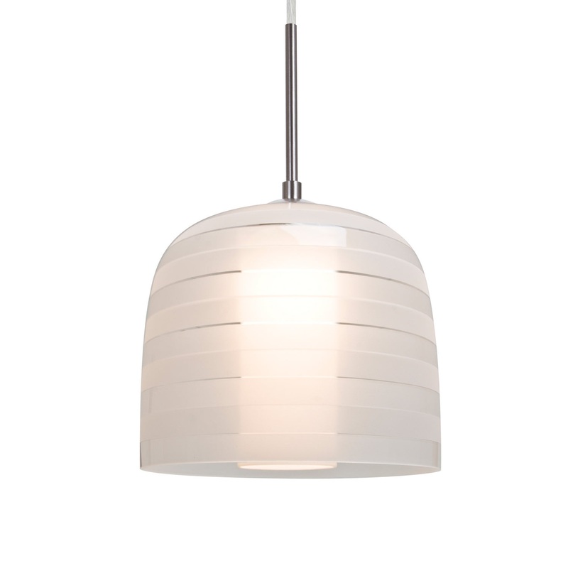 Besa 1JT-MITZI7FR-LED-SN Mitzi 7 LED Pendant Satin Nickel