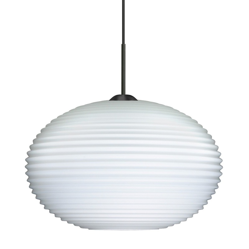 Besa 1JT-491307-BK Besa Pape 12 Pendant One Light Pendant Black