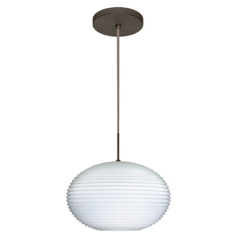 Besa 1JT-491307-BR Pape One Light Pendant Bronze