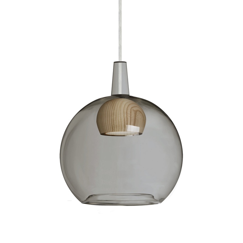 Besa 1JT-BENJISMNA-LED-SN Benji LED Pendant Satin Nickel