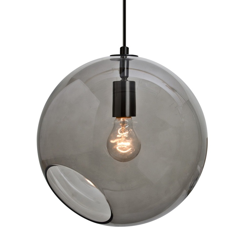 Besa 1JT-MAESTRO12SM-BK Besa Maestro 12 Pendant One Light Pendant Black