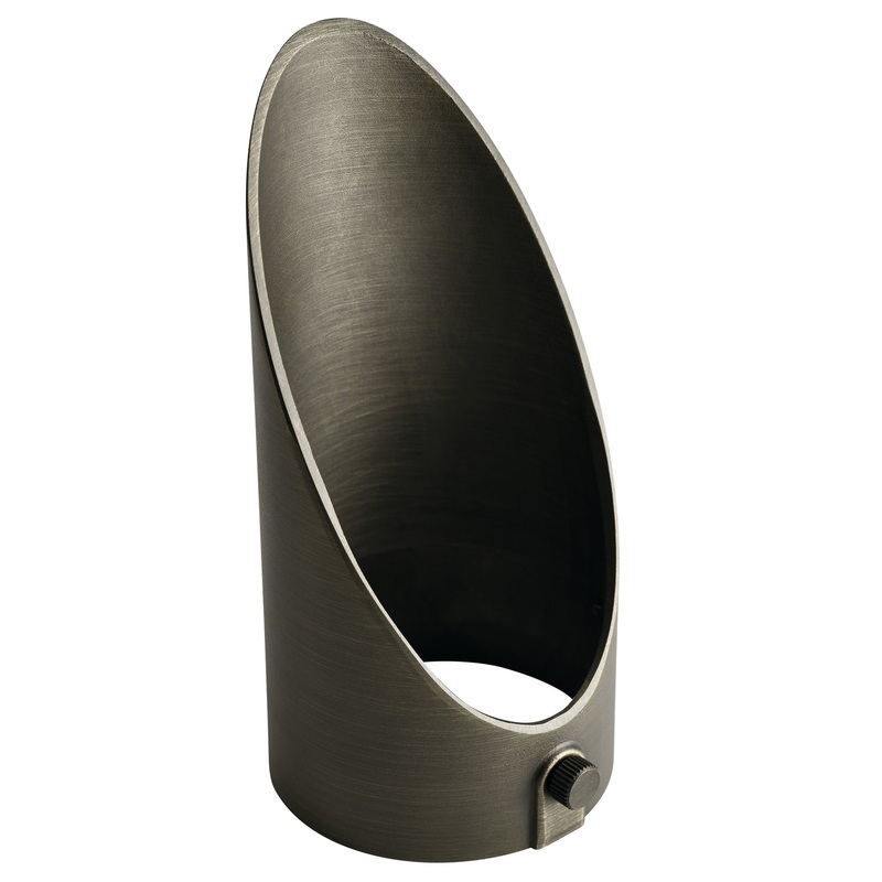 Kichler 16068CBR Landscape LED Cowl, Centennial Brass
