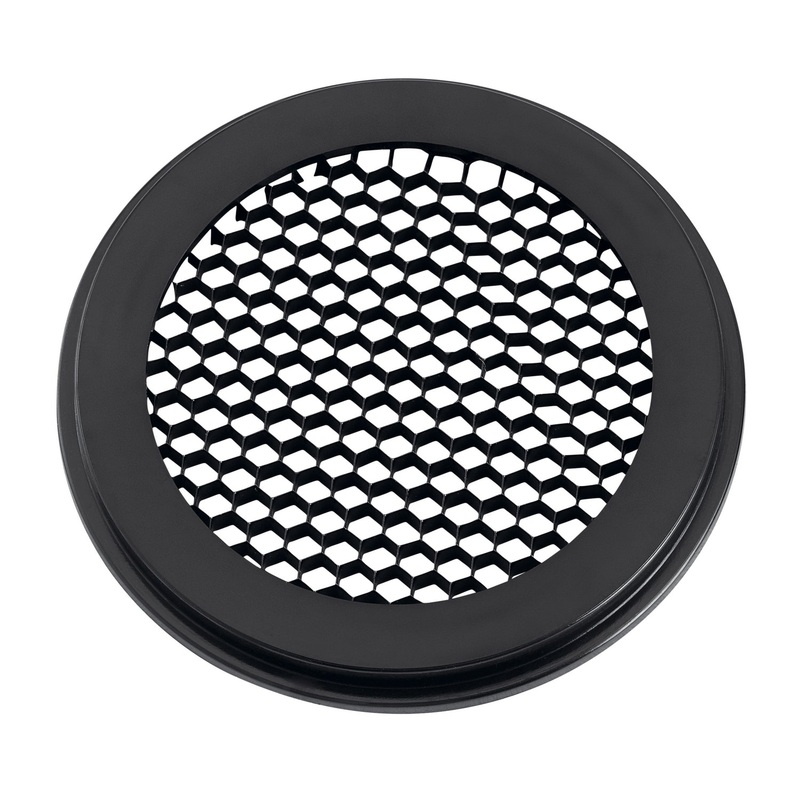 Kichler 16075BK Accessory VLO Hexcell Louver, Black