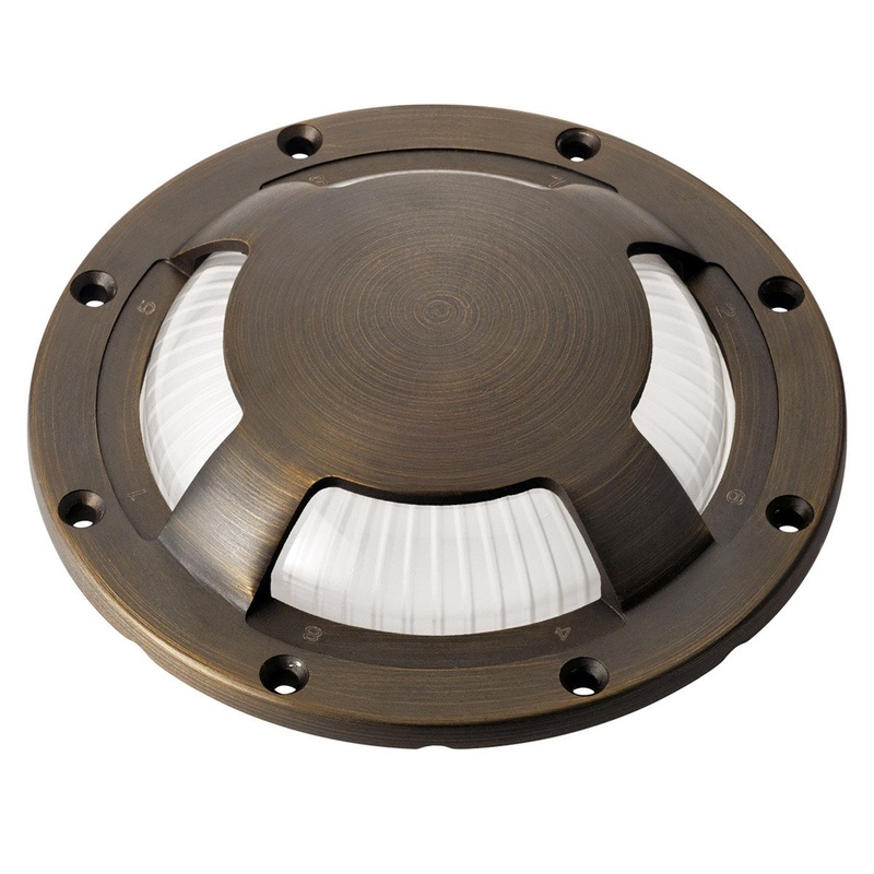Kichler 16094CBR Accessory In-Ground Four-Way Top, Centennial Brass