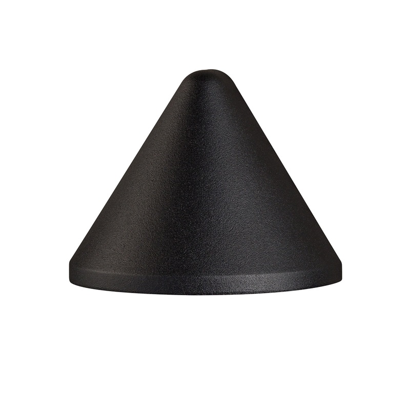 Kichler 16110BKT27 LED Deck Light, Textured Black