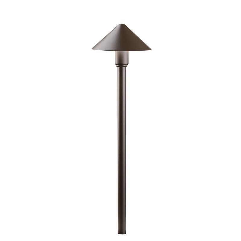 Kichler 16120AZT27 LED Path, Textured Architectural Bronze