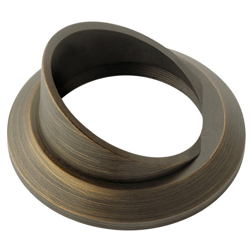 Kichler 16142CBR Landscape LED Mini All-Purpose Cowl Accessory, Centennial Brass