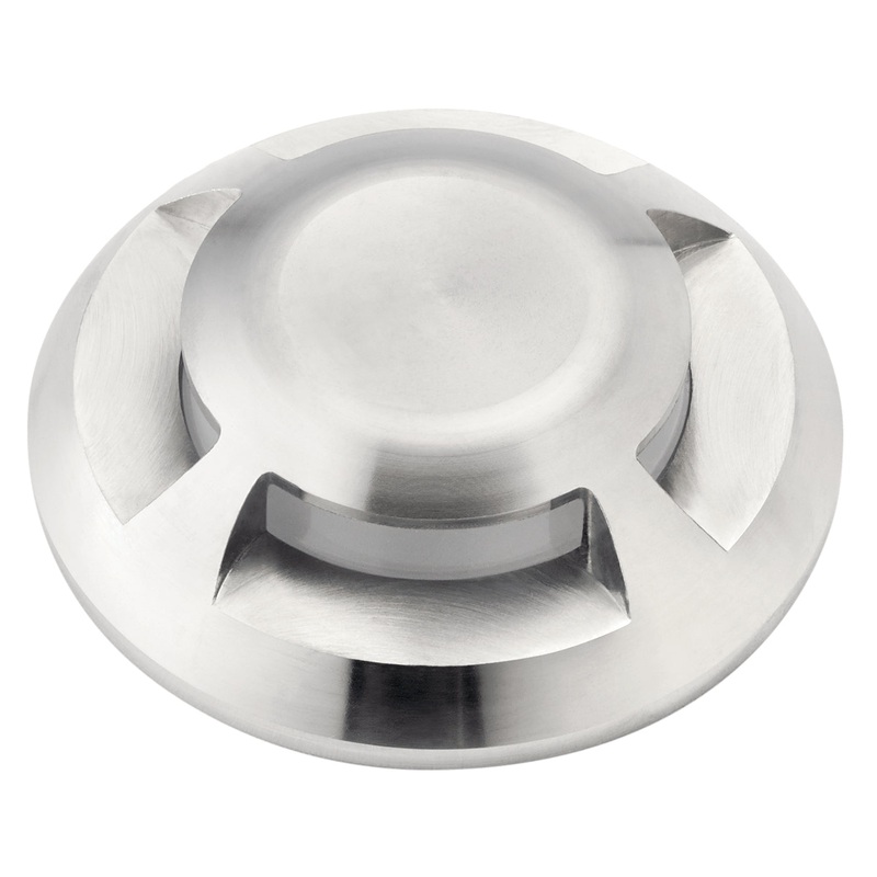 Kichler 16145SS Landscape LED Mini All-Purpose 4Way Top Acc, Stainless Steel