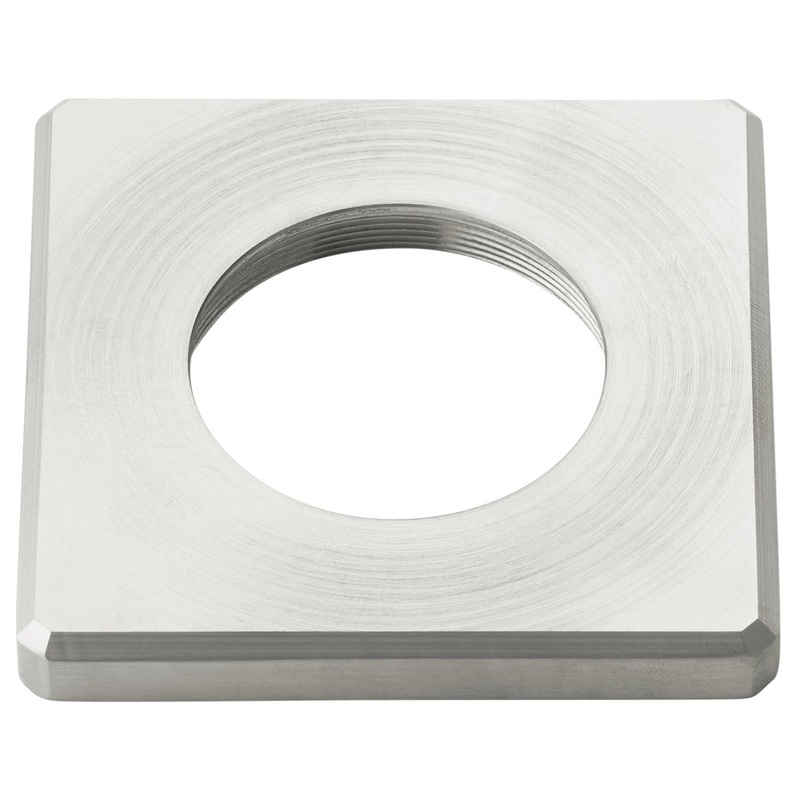 Kichler 16147SS Landscape LED Mini All-Purpose Square Accessory, Stainless Steel