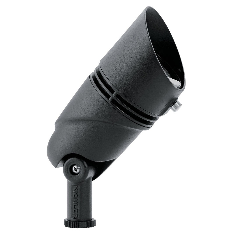 Kichler 16161BKT27 VLO LED Accent High, Textured Black