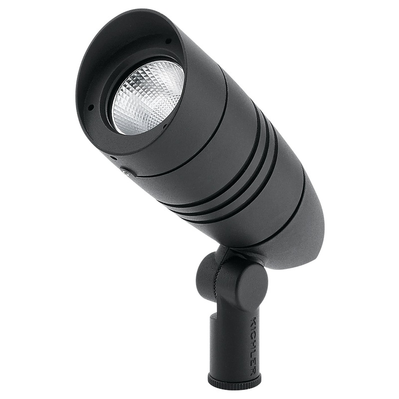 Kichler 16210BKT30 Landscape LED Accent, Textured Black