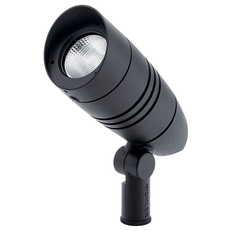 Kichler 16214BKT30 Landscape LED Accent, Textured Black (Discontinued)