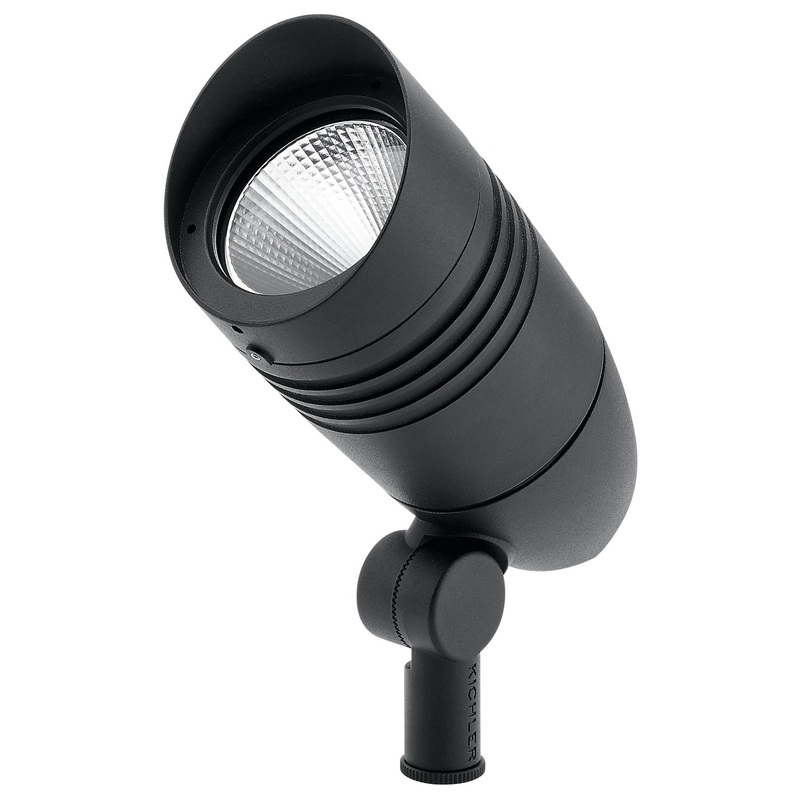 Kichler 16220BKT30 Landscape LED Accent, Textured Black