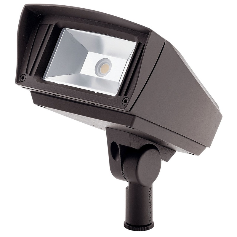 Kichler 16221AZT30 Landscape LED Flood, Textured Architectural Bronze