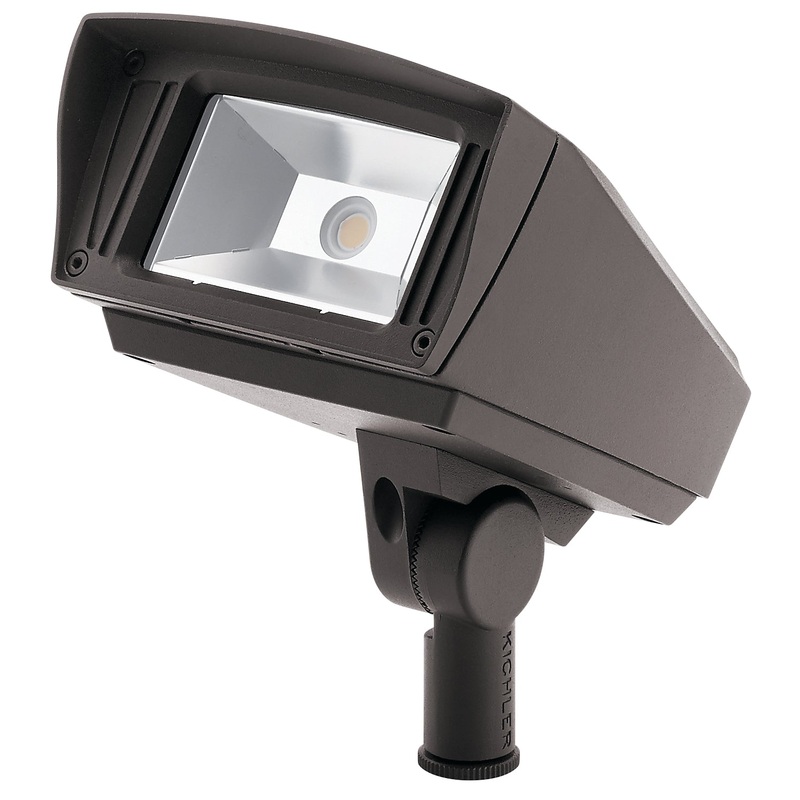 Kichler 16222AZT30 Landscape LED Flood, Textured Architectural Bronze