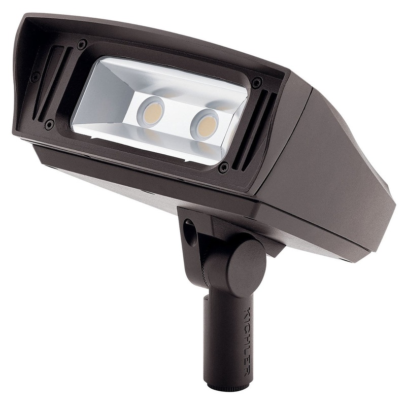 Kichler 16223AZT30 Landscape LED Flood, Textured Architectural Bronze