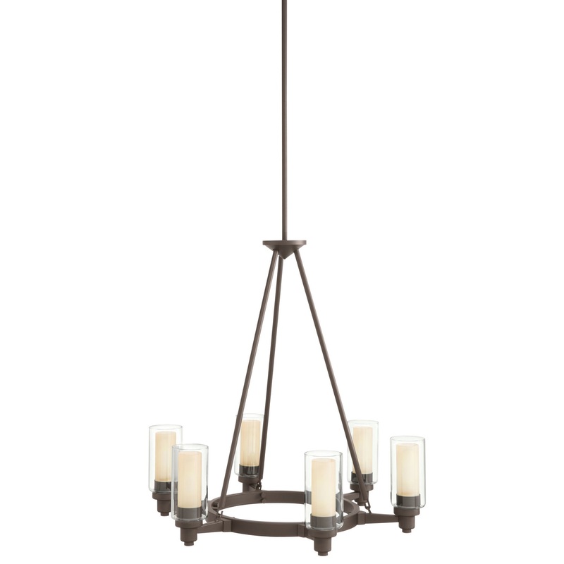 Kichler 2344OZ Circolo Six Light Chandelier, Olde Bronze