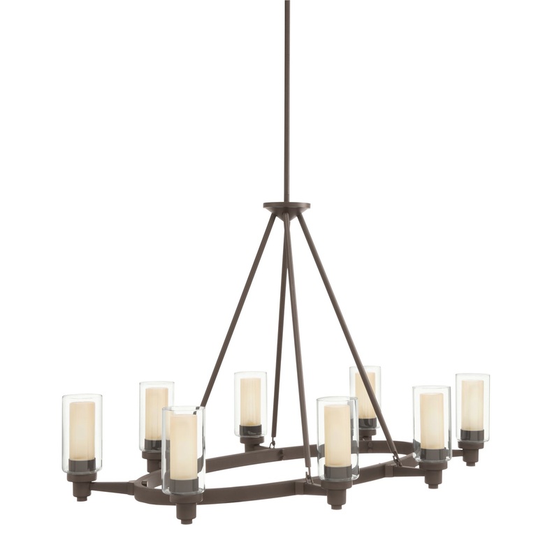 Kichler 2345OZ Circolo Eight Light Chandelier, Olde Bronze