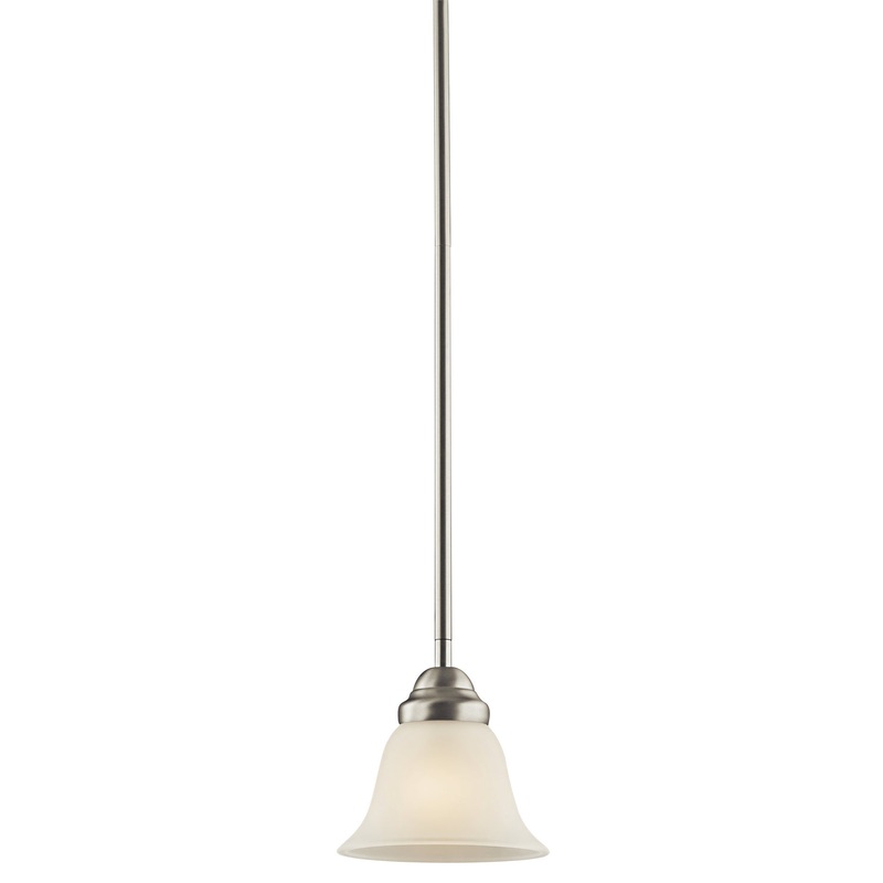 Kichler 2693NI Wynberg One Light Mini Pendant, Brushed Nickel