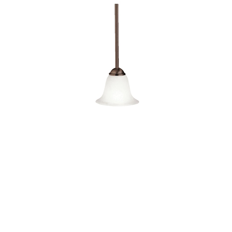 Kichler 2771TZ Dover One Light Mini Pendant, Tannery Bronze