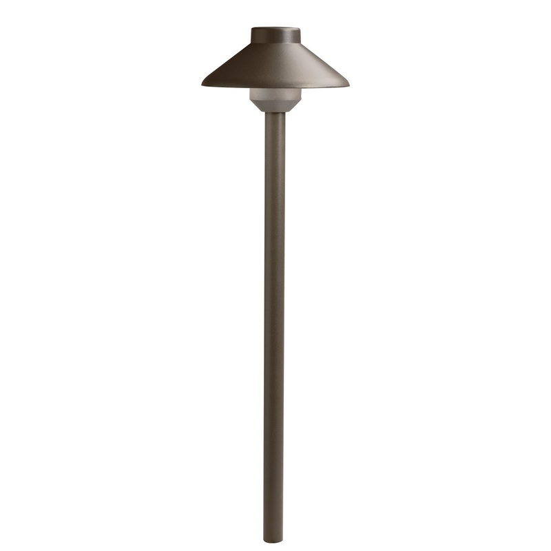 Kichler 15821AZT Landscape LED Path, Textured Architectural Bronze